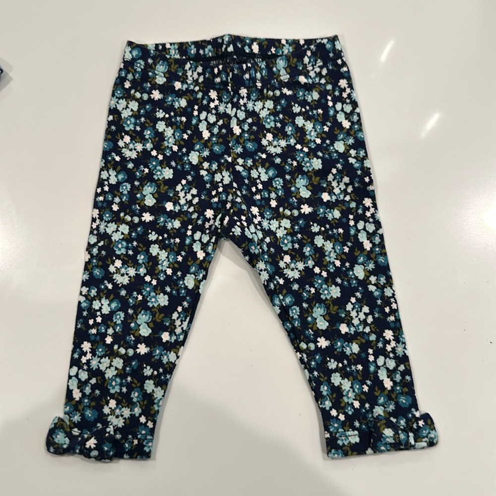 Janie and Jack baby girls leggings, 3 to 6 months, brand new!